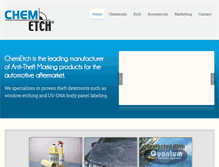 Tablet Screenshot of chemetch.net
